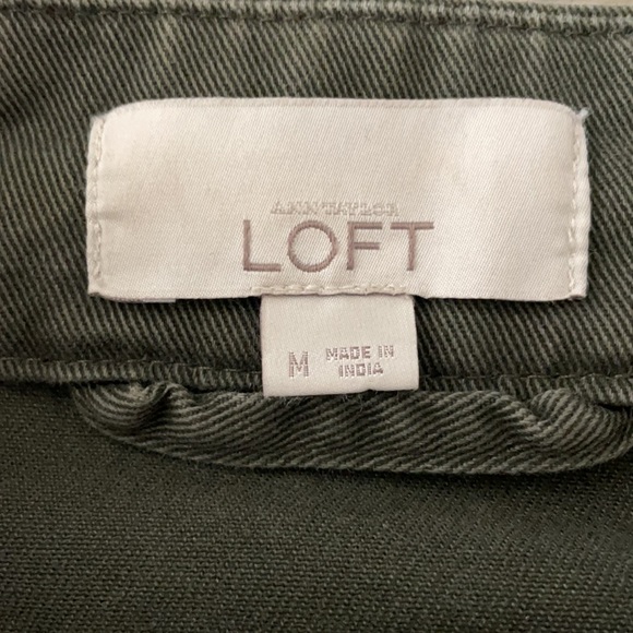 Loft utility jacket size medium in army green NEW - Picture 10 of 11